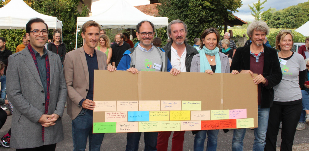 grundsteinlegung allmende grundsteinlegung allmende